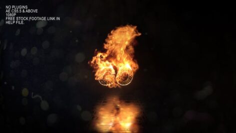 Preview Realistic Fire Logo 3 25116321