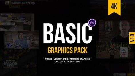 Preview Basic Graphics Pack For Video Creators 26631871