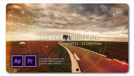Preview Circle Parallax Cinematic Slideshow 28641935