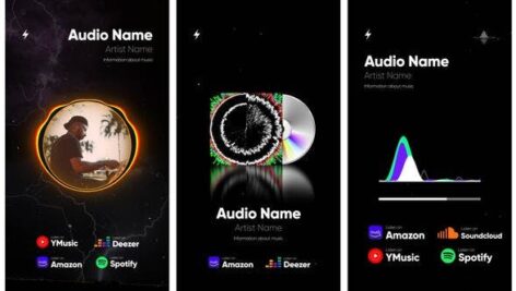 Preview Audio Spectrum Visualization Pack 27996282