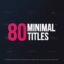Preview Minimal Titles Pack 28672285