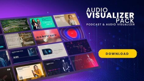 Preview Podcast Audio Visualizer Pack 27682557