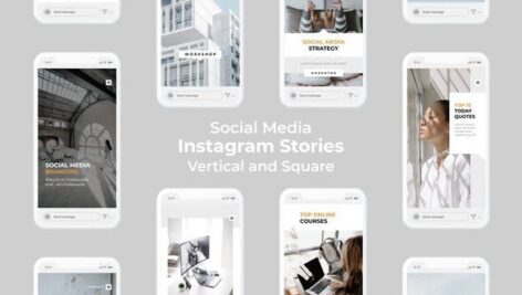 Preview Social Media Instagram Stories Vertical And Square 27501974