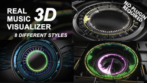 Preview Real 3D Music Visualizer 14525186