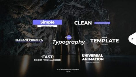 Preview Simple And Minimal Titles Pack 28508943