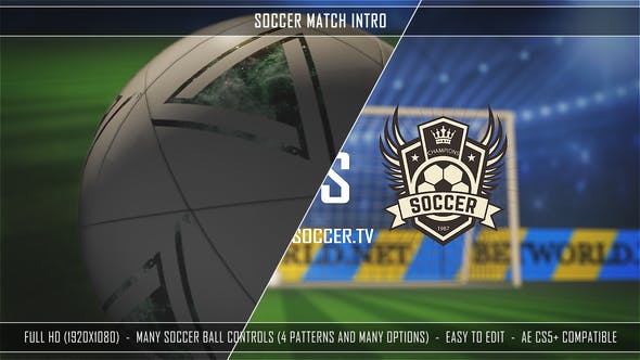 Videohive Soccer Match Intro 27303221