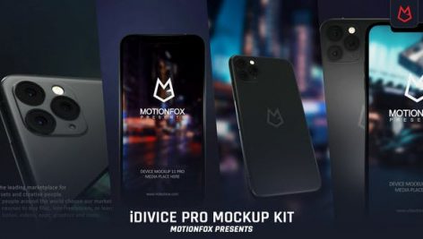 Preview Idevice 11 Pro Mockup Kit App Promo 24726904