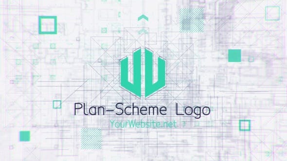 Videohive Blueprint Scheme Logo 27692280