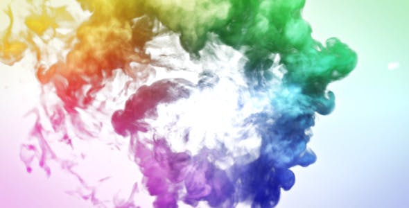 Videohive Colorful Smoke Logo Reveal 9742474