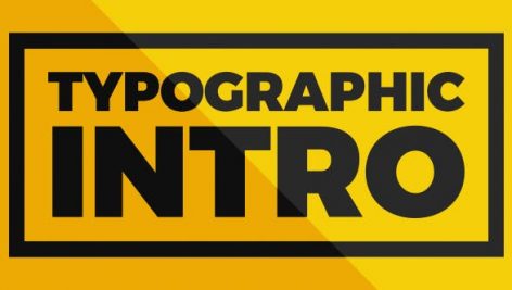 Preview Typographic Intro 19840625