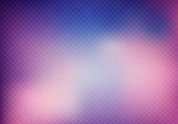 وکتور Abstract 3d Purple Color Grid On Blurred Background
