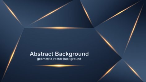Abstract Luxurious Modern Polygonal Vector Background