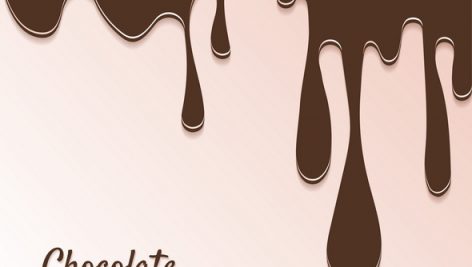 Background With Melted Chocolate