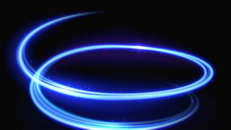 Blue Vector Light Whirlpool