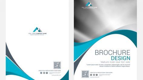 Brochure Template Flyer Design Vector Background 2