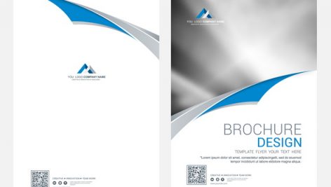 Brochure Template Flyer Design Vector Background
