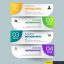 Business Infographics 4 Steps Template