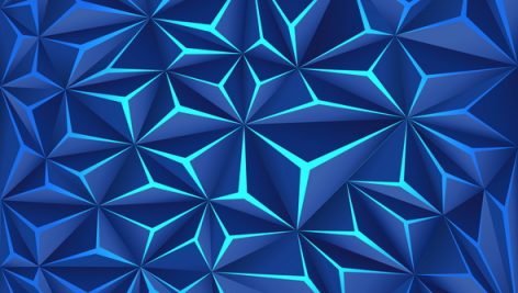 Freepik Blue Polygon Crack Light Technology Background