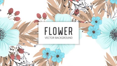 Freepik Floral Bouquet Vector Pattern With Flowers And Leaves