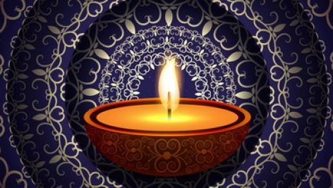 Freepik Happy Diwali Diya Oil Lamp Festival Header Design