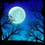 Freepik Happy Halloween Night Background With Moonlight And Forest Silhouette