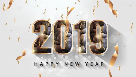Freepik Happy New Year 2019 And Merry Christmas