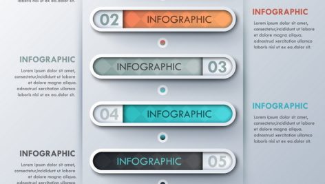 Freepik Modern Infographic Process Template