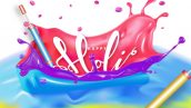 Happy Holi Celebration Background With Realistic Color Guns Illu
