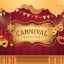 Premium Curtains Stage With Circus Frame Carnival Festival