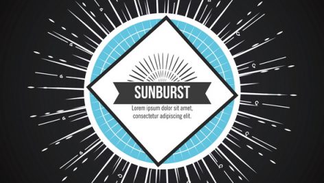 Sunburst Background Design 2