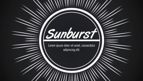 Sunburst Background Design
