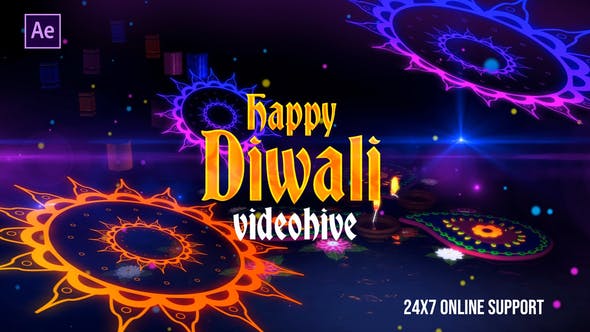 Videohive Diwali Celebration Intro 28492529