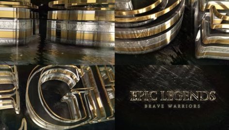 Preview Epic Gold Silver Logo 28991773