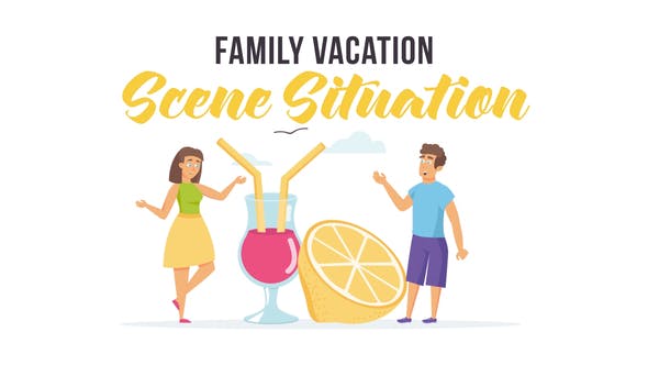 Videohive Family vacation – Scene Situation 28255743