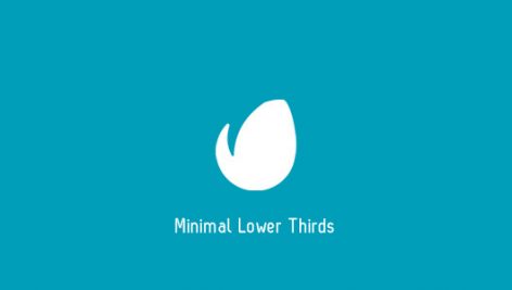 Preview Minimal Lower Thirds Corporate 7087467