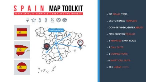 Preview Spain Map Toolkit 27927214