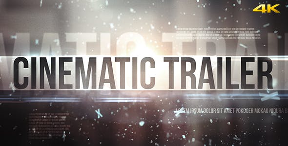 Videohive Stylish Cinematic Trailer – Titles 14028326