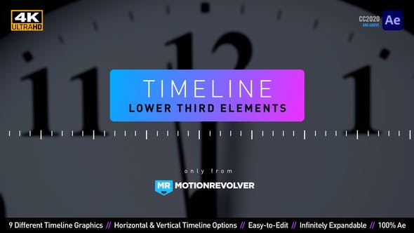 Videohive Timeline Lower Third Elements 29763421