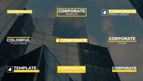 Preview Big Modern Corporate Titles 24582060