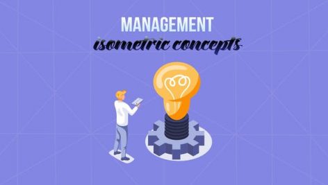 Preview Management Isometric Concept 29057189