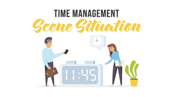 Videohive Time management – Scene Situation 27608436