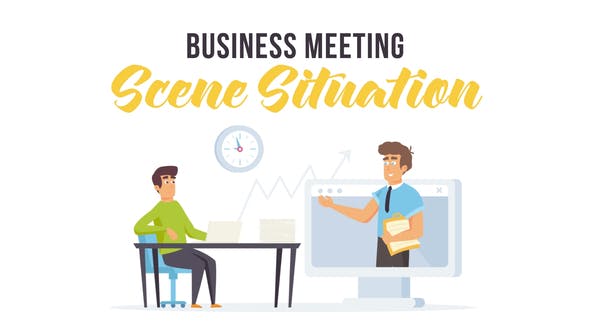 Videohive Business meeting – Scene Situation 28256278
