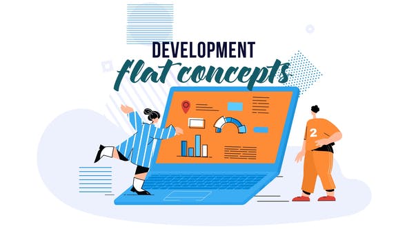Videohive Development – Flat Concept 28828873