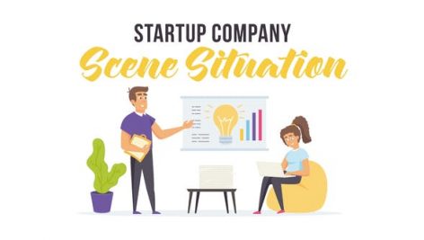 Preview Startup Company Scene Situation 28255724