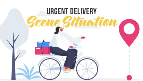 Preview Urgent Delivery Scene Situation 27642958
