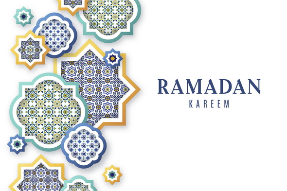 Freepik Arabic Ornamental Background Paper Style وکتور