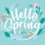 Freepik Colorful Hello Spring Design