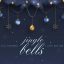 Freepik Elegant Merry Christmas New Year Card With Blue Golden Ornaments