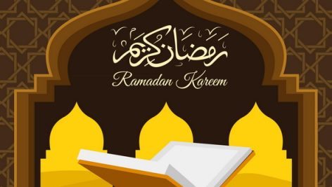 Freepik Flat Ramadan Kareem Illustration 2