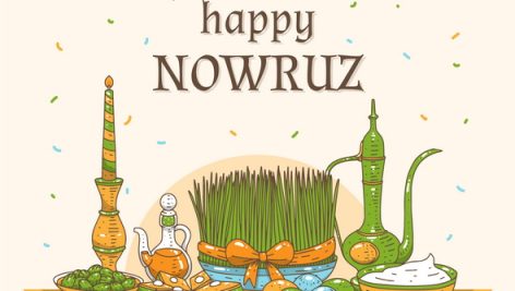 Freepik Hand Drawn Happy Nowruz Day Concept